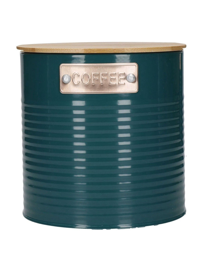 Kitchencraft Teal 3-piece storage canister set, UK version