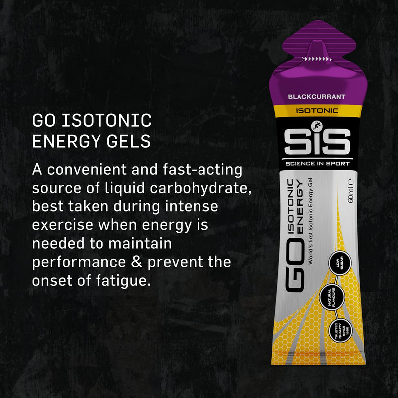SiS GO Isotonic Energy Gel Blackcurrant 60ml - 998295