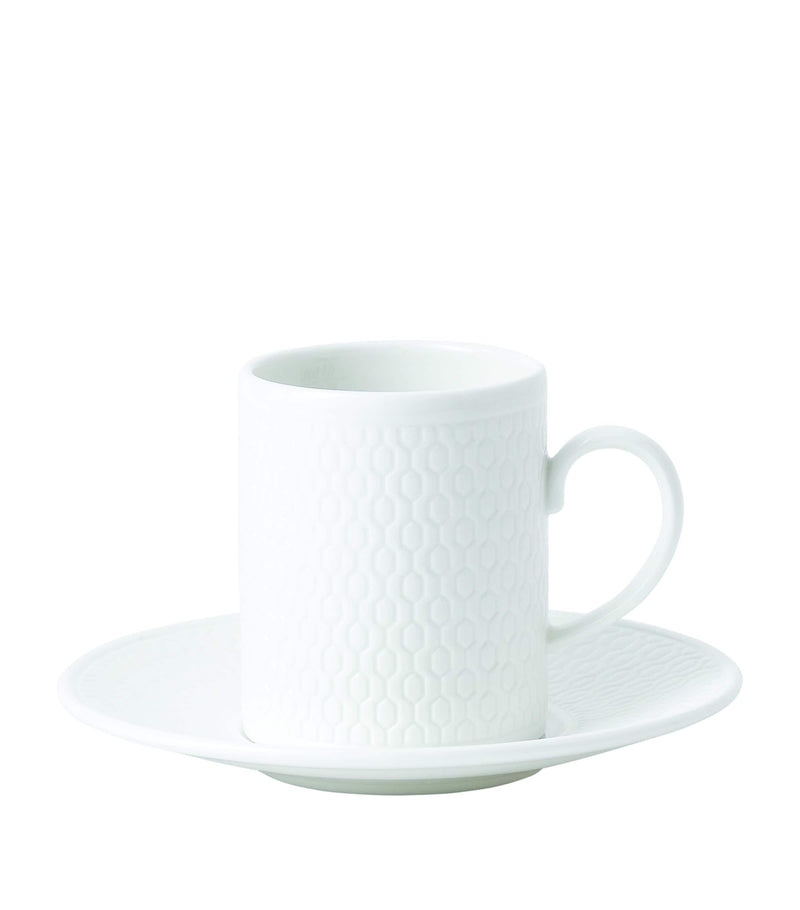 Wedgwood Gio espresso cup and saucer set (British brand)
