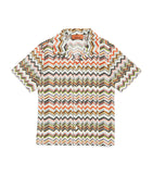 Missoni Kids cotton zigzag print shirt 4-14 years, imported from the UK