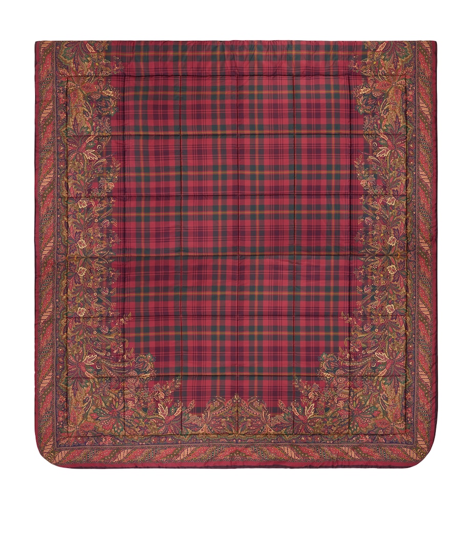 Etro cotton quilted Boyd duvet cover 270cm x 270cm - British product