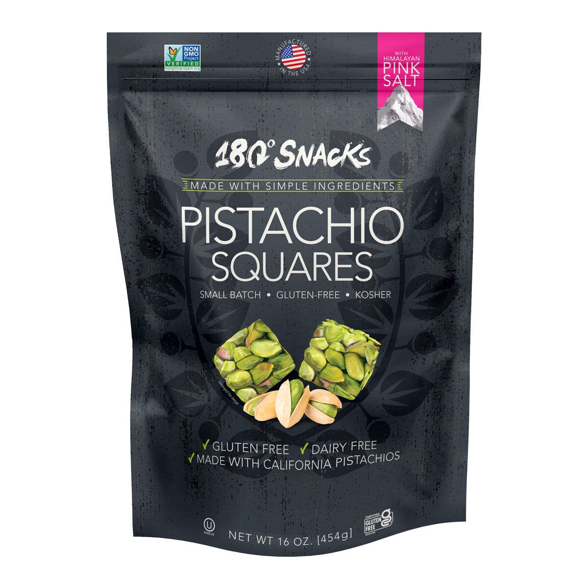 180° Snacks Pistachio Squares, 454g - McGrocer