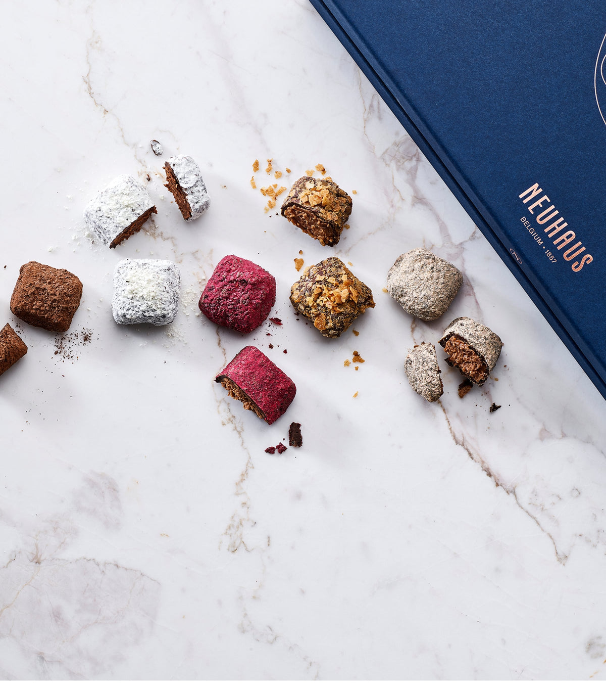 Neuhaus Les Trésors de Neuhaus chocolate truffles selection box 300g, imported from the UK