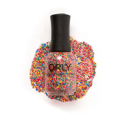 Orly Nail Polish Turn It Up Rainbow Confetti 18ml