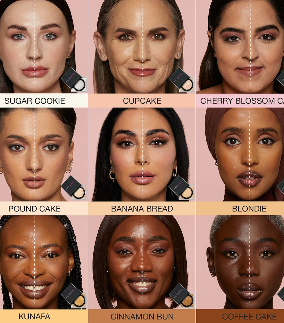 Huda Beauty Easy Bake loose powder, UK version