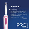 Superdrug ProCare rechargeable electric toothbrush pink (British brand)