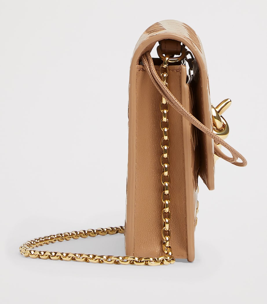 Bottega Veneta Leather Andiamo Chain Wallet