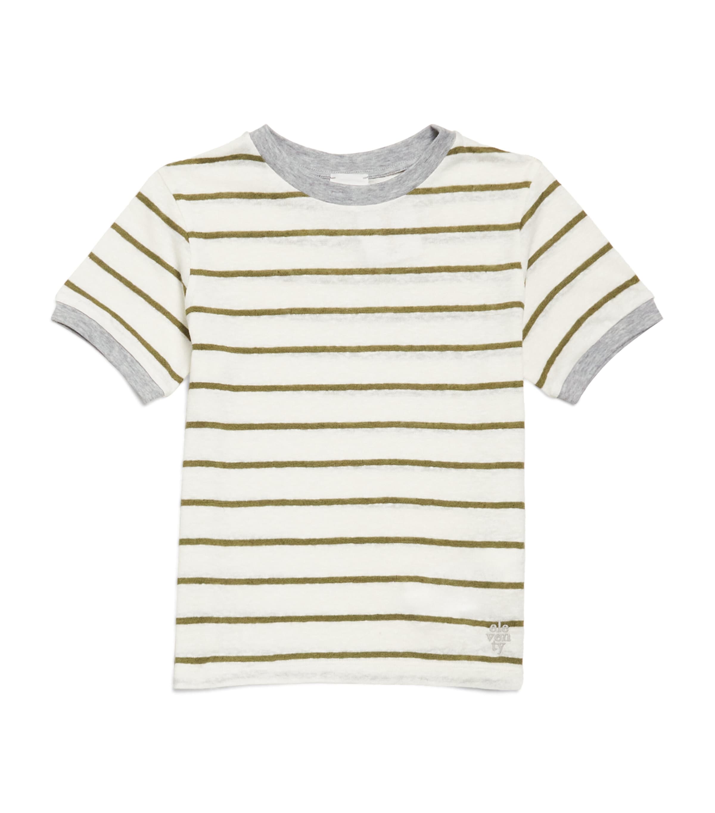 Eleventy Kids Cotton Stripe T-Shirt 2-16 years - British product