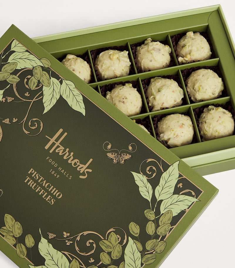 Harrods 15-Piece Pistachio Truffles (200g)