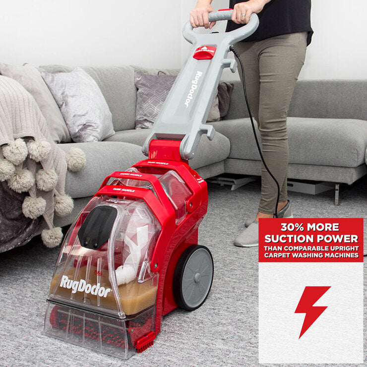 Rug Doctor Deep Carpet Cleaner with Detergent, imported from the UK