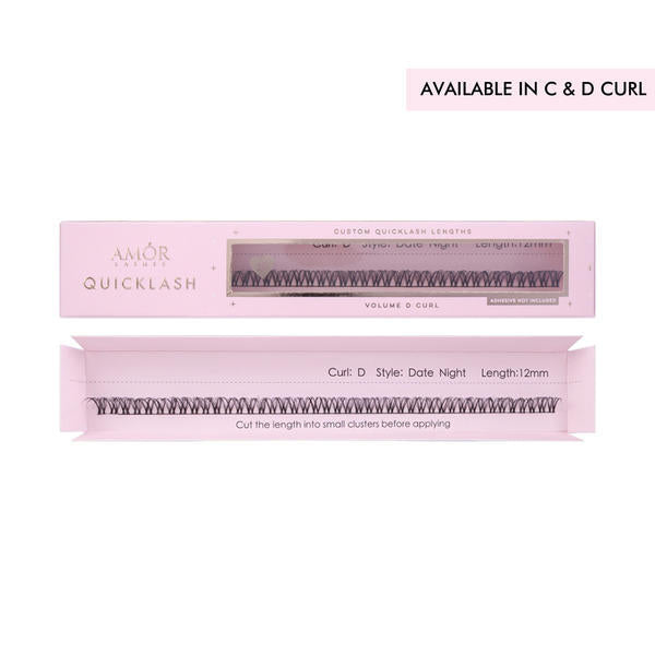 House of Amor false eyelash strip D curl 16mm, UK version