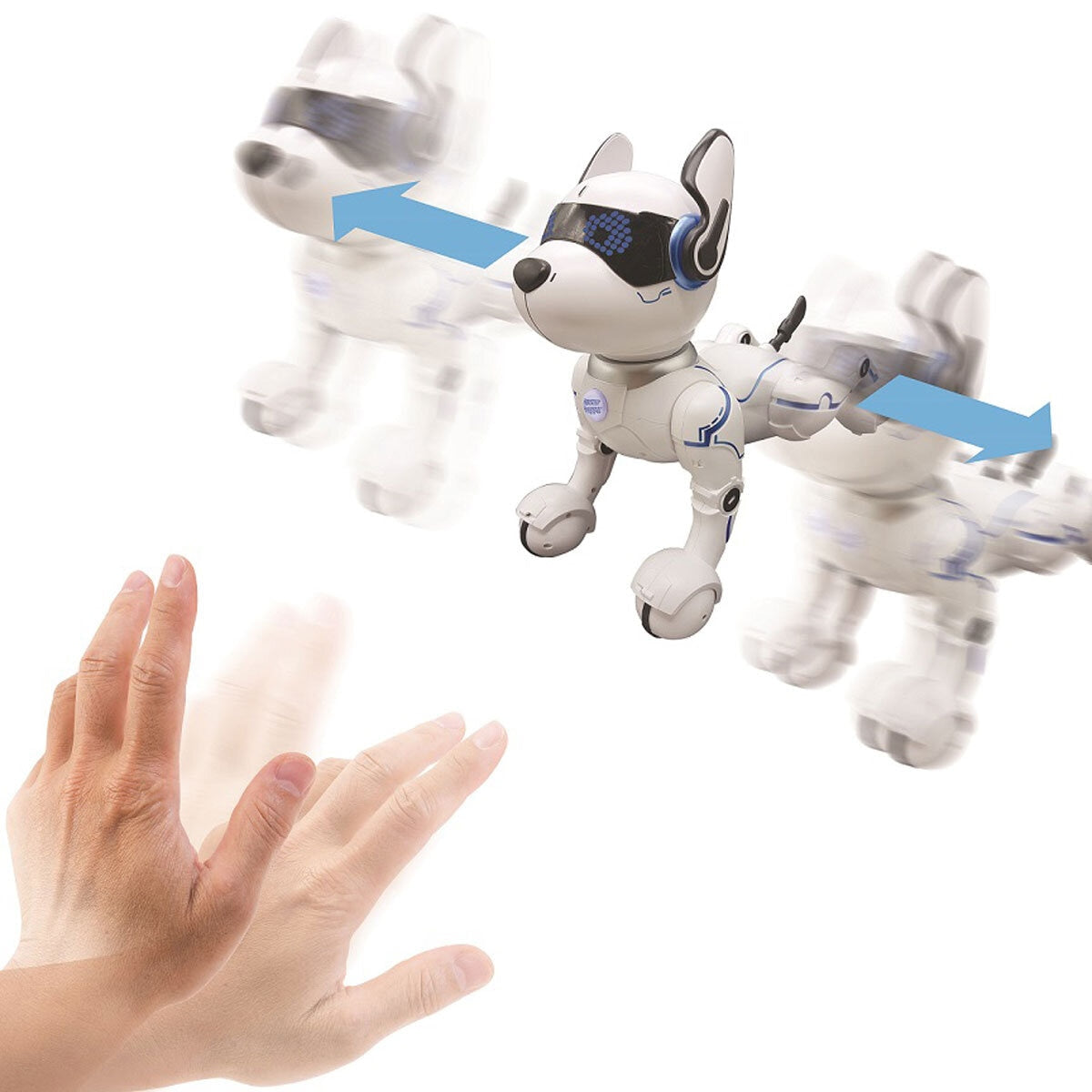 Lexibook Power Puppy and Power Kitty robot pet toy assortment, UK version