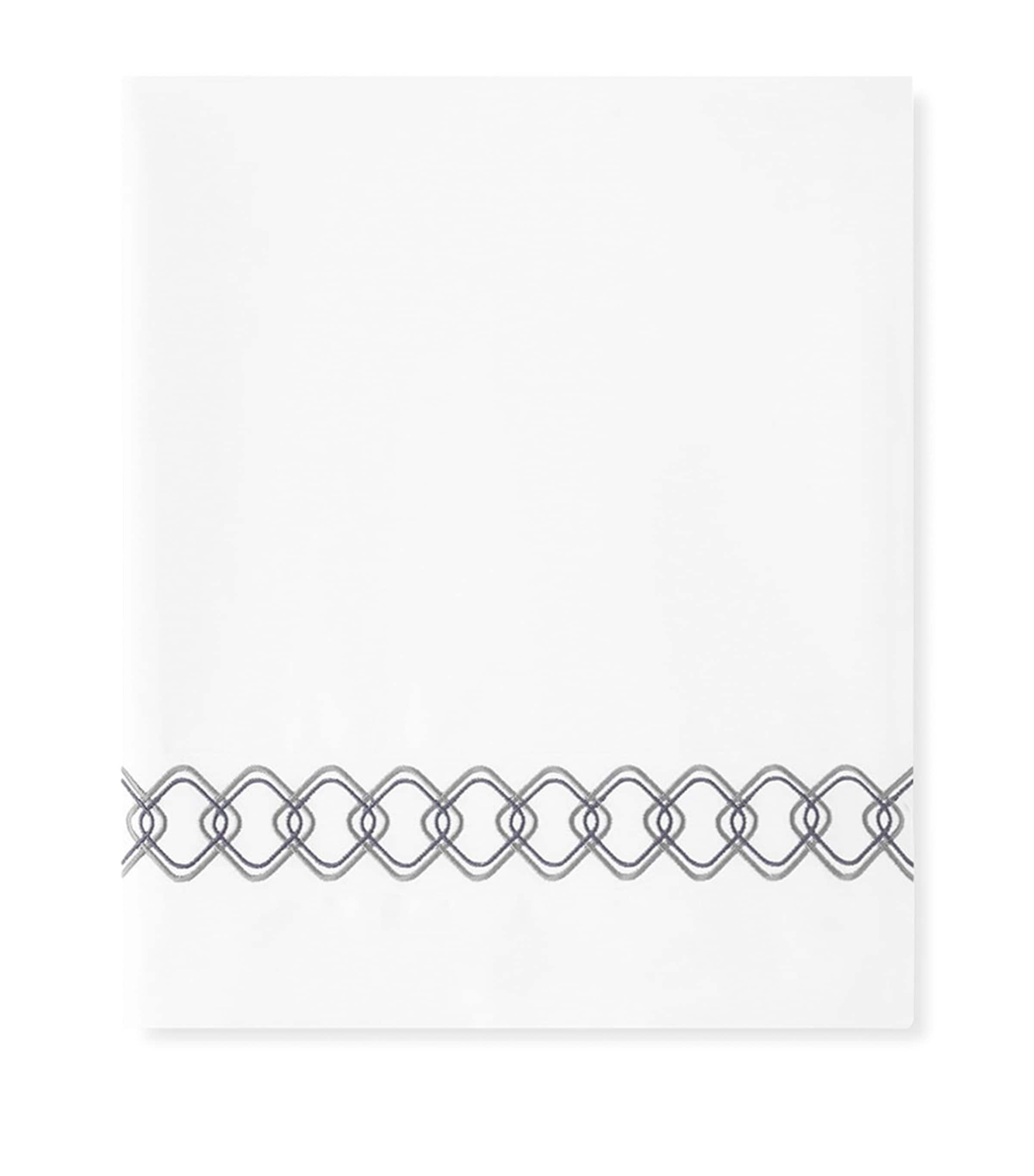 Amalia Ornato Super King flat bed sheet - British product