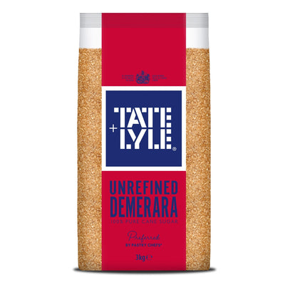 Tate & Lyle Demerara Pure Unrefined Cane Sugar 3kg