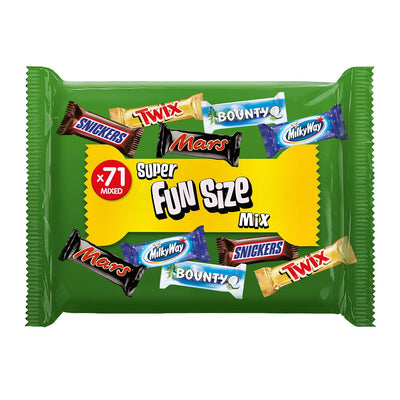 Mars Super Fun Size Mix Assorted Mini Chocolate Bars 1.4kg