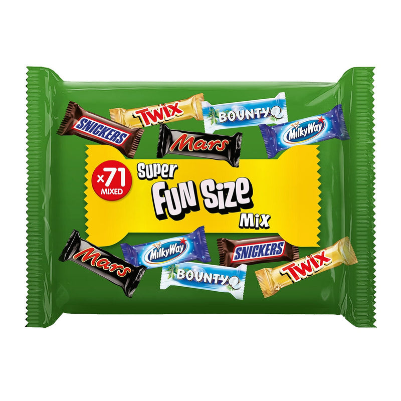 Mars Fun Size Mix chocolate bars 1.4kg, imported from the UK