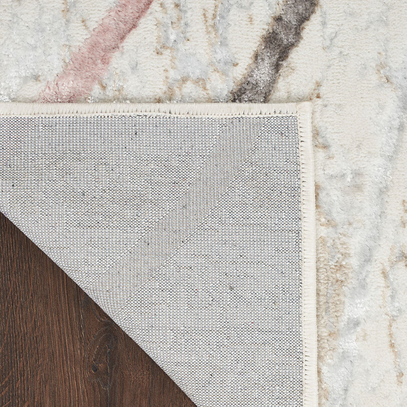 Nourison Glitz Ivory Multi Area Rug in 3 sizes, UK version