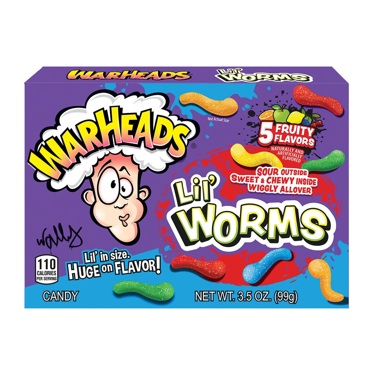 World of Sweets Warheads Mixed Sour Sweets 975g (British brand)