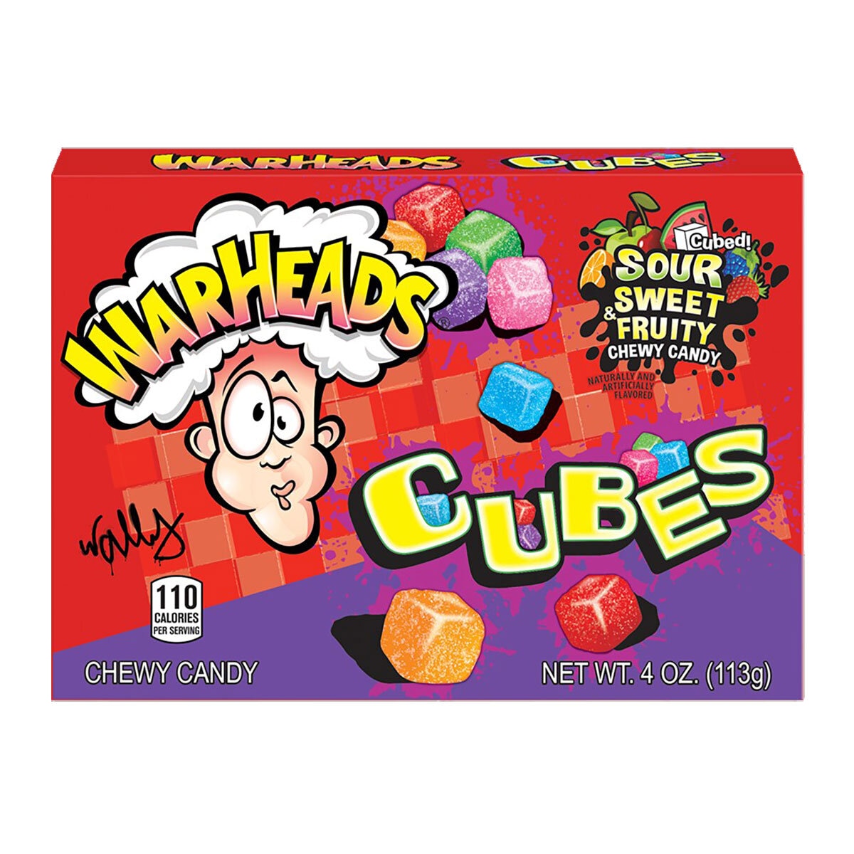 World of Sweets Warheads Mixed Sour Sweets 975g (British brand)