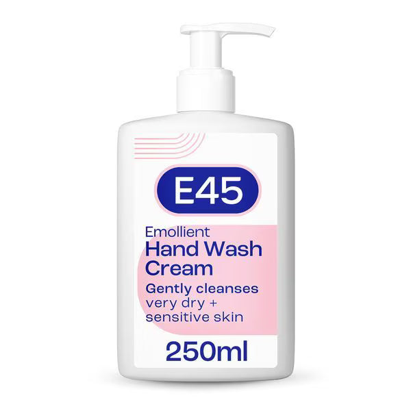 E45 Emollient Wash Cream 250ml, UK version