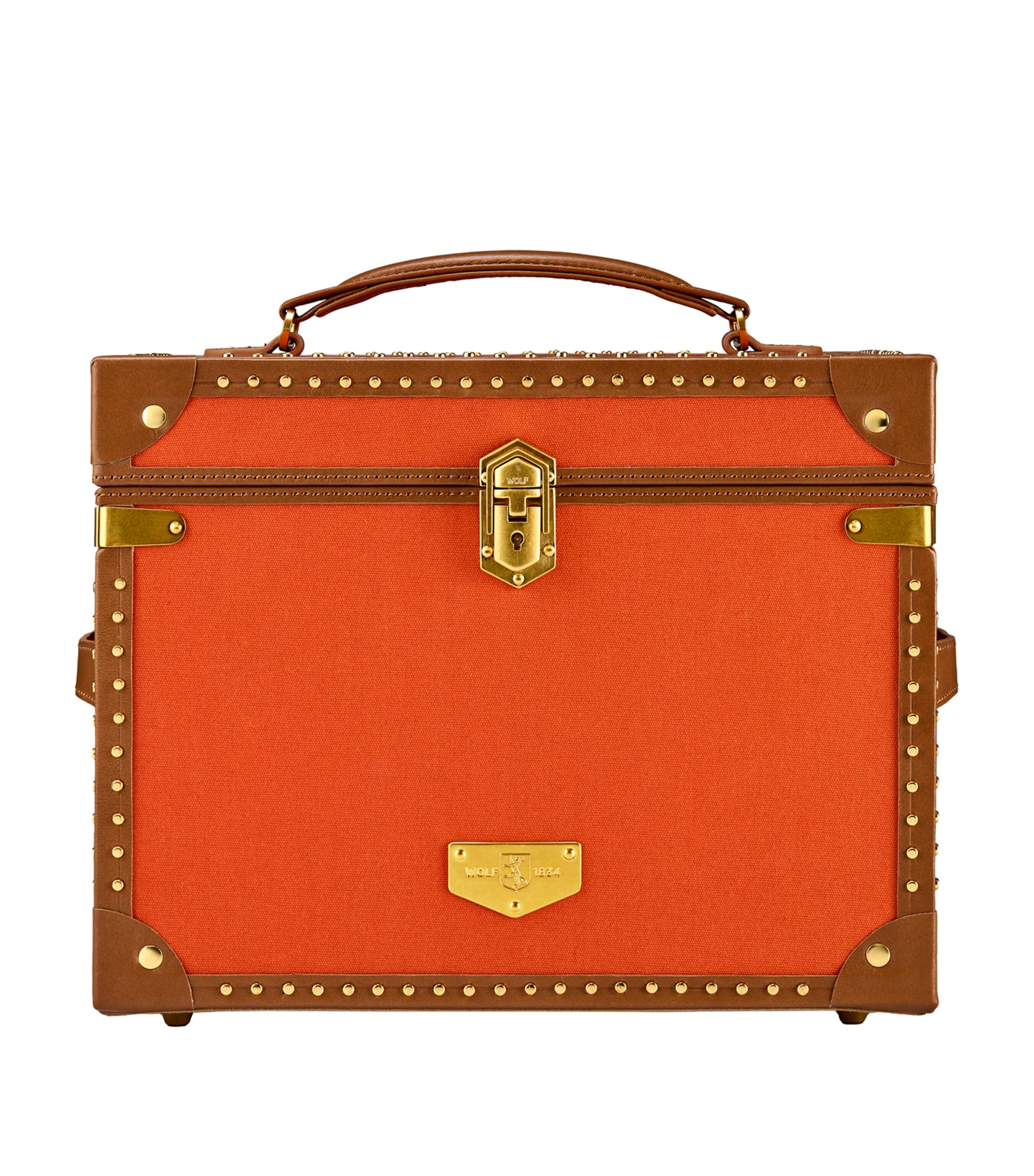 WOLF Canvas Ida Trunk Jewellery Box