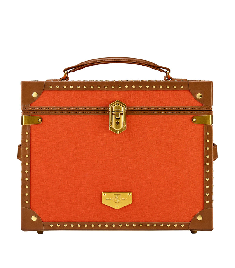 WOLF Canvas Ida Trunk Jewellery Box