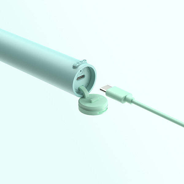 Ordo Sonic Lite Electric Toothbrush Sage, imported from the UK