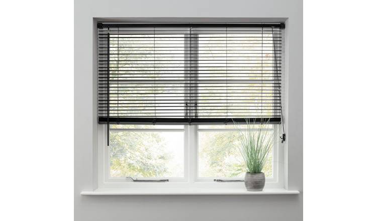 Argos Home Jet Black Venetian Blind 180cm - British product