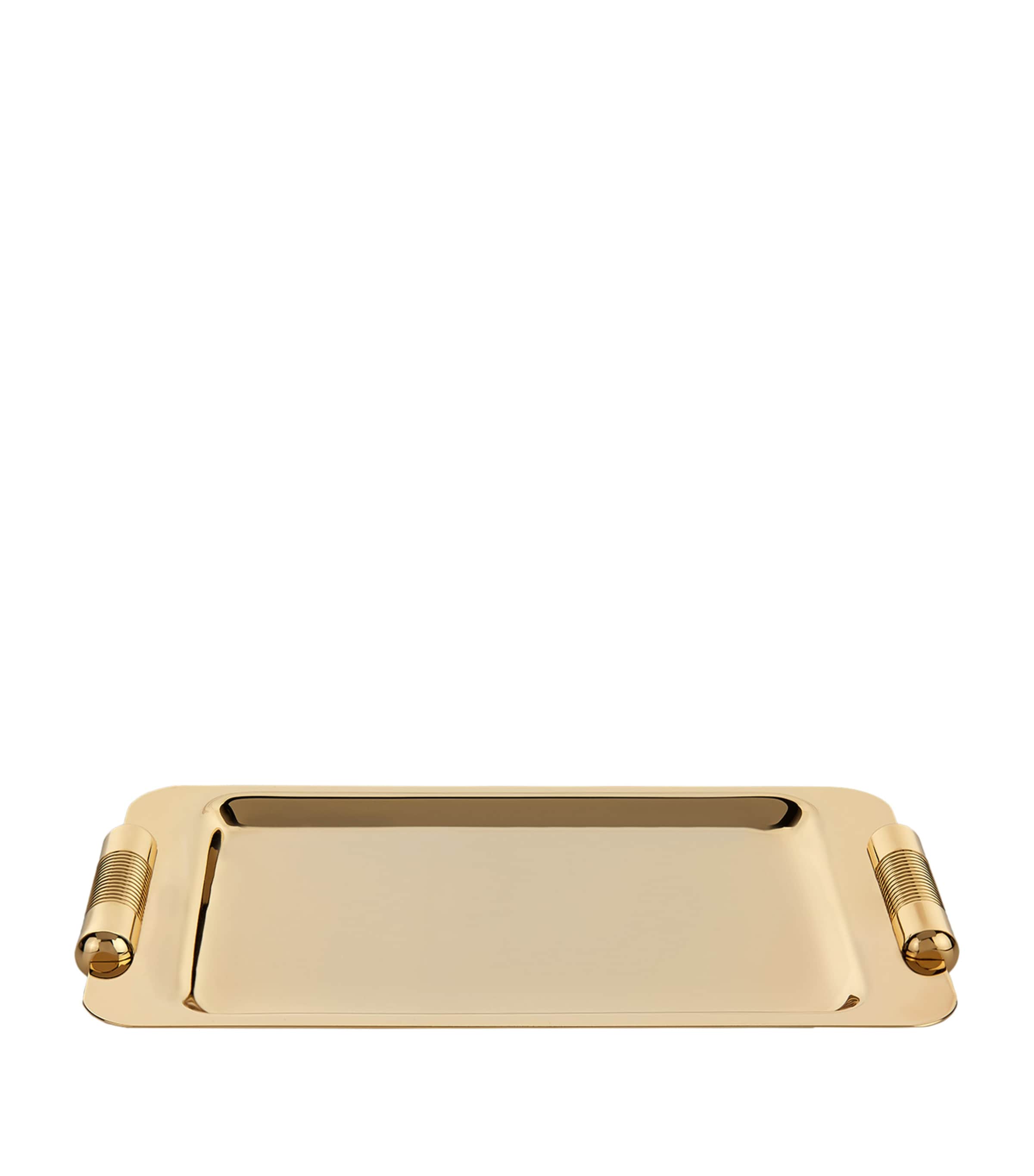 ZODIAC Cylinder Gold-Plated Tray