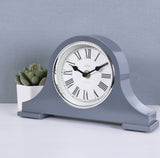 Acctim Harston Mantel Clock - Grey