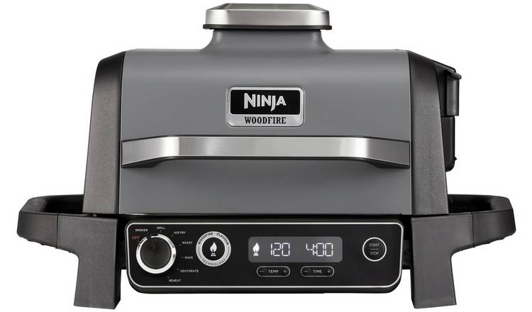 Ninja Woodfire Electric BBQ Grill and Smoker, imported from the UK