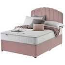 Silentnight Double Comfort Divan Bed pink (British brand)