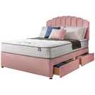 Silentnight Kingsize Bed Set Pink (British brand)