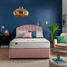 Silentnight Kingsize Bed Set Pink (British brand)