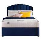 Silentnight Double Divan Bed Blue (British brand)