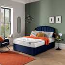 Silentnight Double Divan Bed Set Blue (British brand)