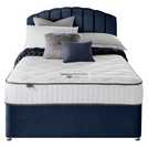 Silentnight Double Divan Bed Set Blue (British brand)