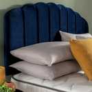 Silentnight Double Divan Bed Set in Blue (British brand)