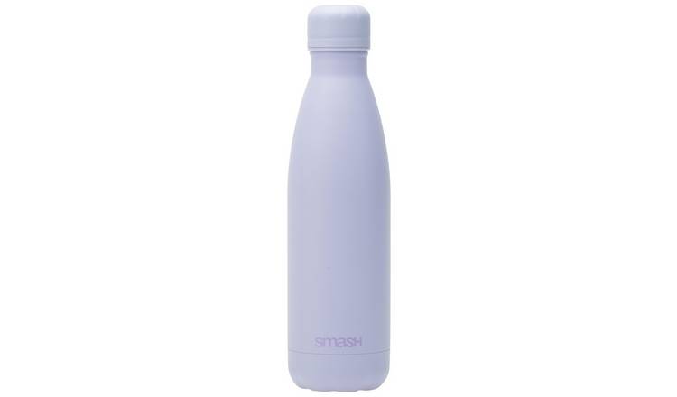 Smash Lilac stainless steel water bottle 500ml (British brand)
