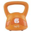 Opti orange kettlebell 6kg, imported from the UK