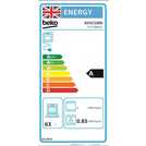 Beko electric range cooker stainless steel 100cm - British product