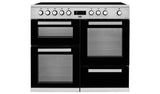 Beko electric range cooker stainless steel 100cm - British product