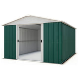 YardMaster Deluxe metal shed 10 x 10ft (British brand)