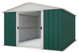 YardMaster Deluxe metal shed 10 x 10ft (British brand)