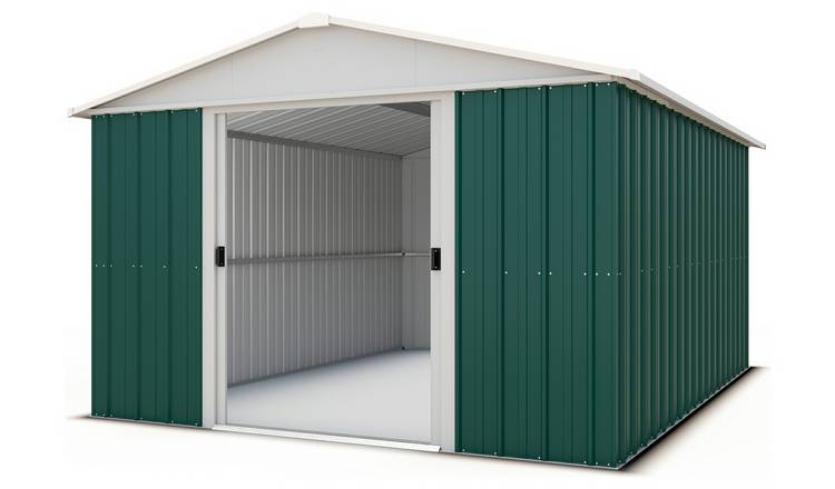 YardMaster Deluxe metal shed 10 x 10ft (British brand)