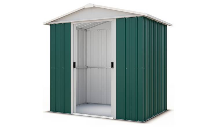 Yardmaster Deluxe Metal Shed 6x4ft (British brand)