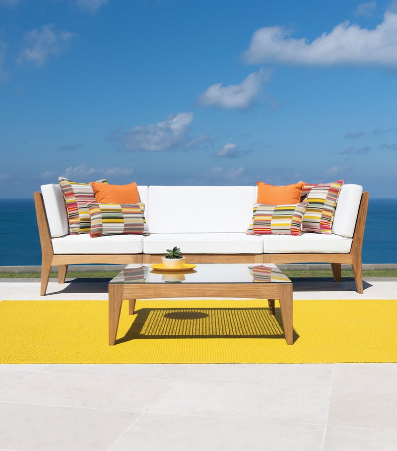 Indian Ocean modular outdoor centre lounge chair, UK version