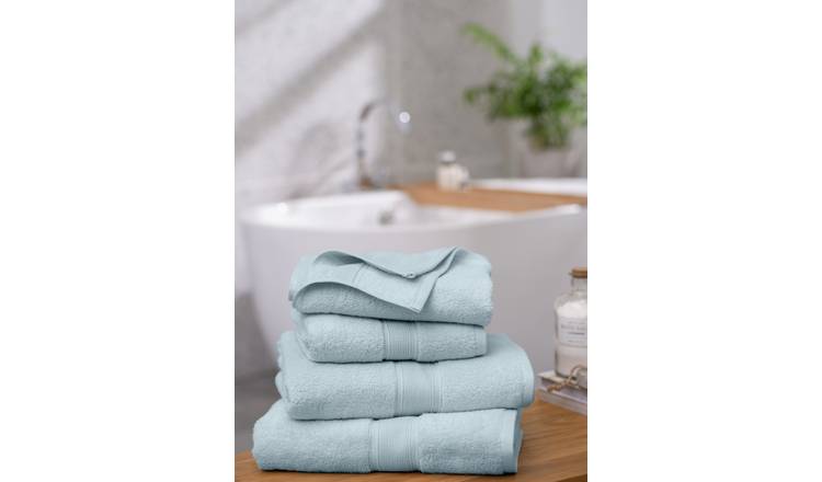 Habitat 4-piece towel set Country Blue, UK version