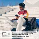 Sony WH-CH520 Blue wireless Bluetooth headphones (British brand)