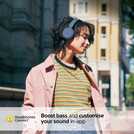 Sony WH-CH520 Blue wireless Bluetooth headphones (British brand)
